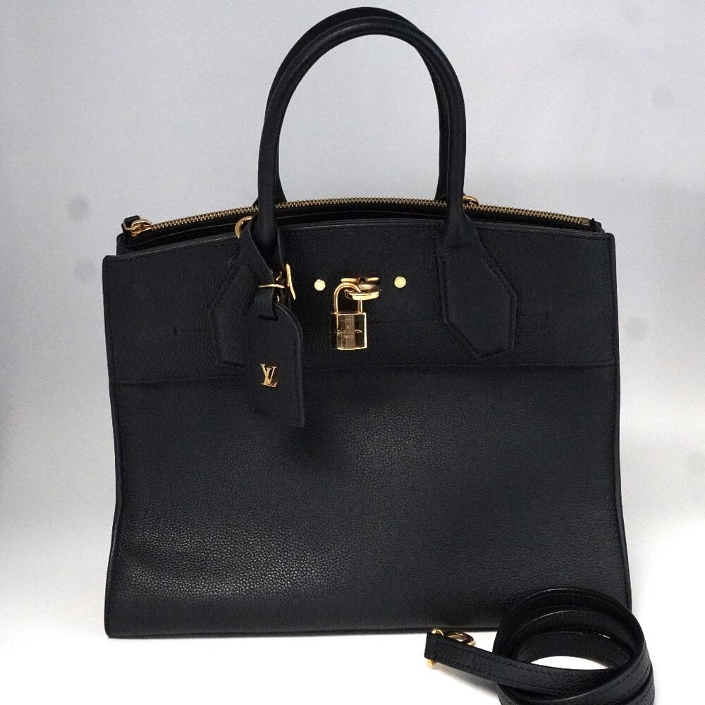 Louis Vuitton Taurillon City Bag